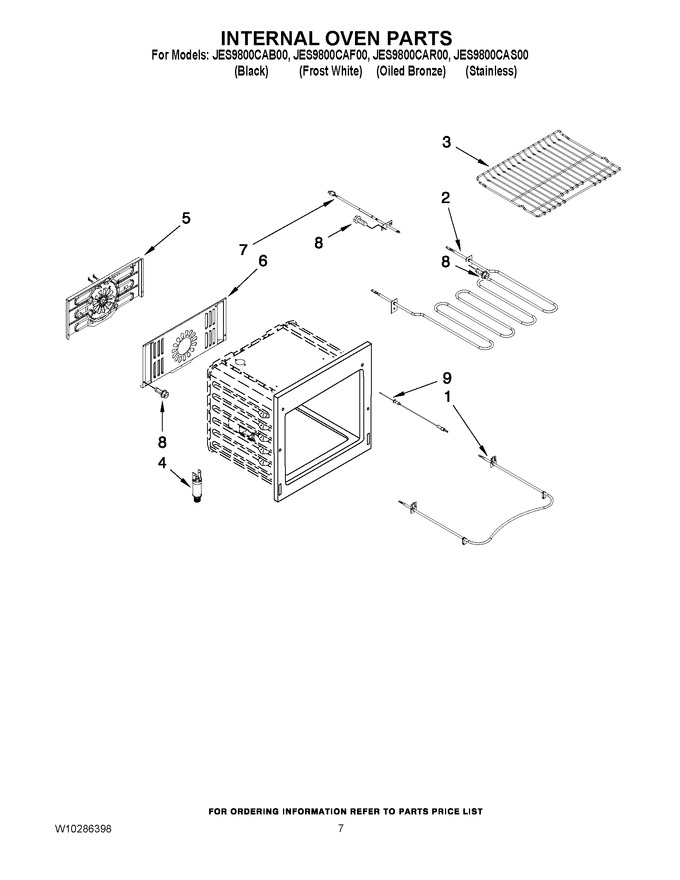 Diagram for JES9800CAF00