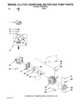 Diagram for 04 - Brake, Clutch, Gearcase, Motor And Pump Parts