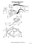 Diagram for 05 - Machine Base Parts