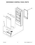 Diagram for 03 - Microwave Control Panel Parts