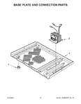 Diagram for 07 - Base Plate And Convection Parts