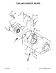 Diagram for 06 - Tub And Basket Parts