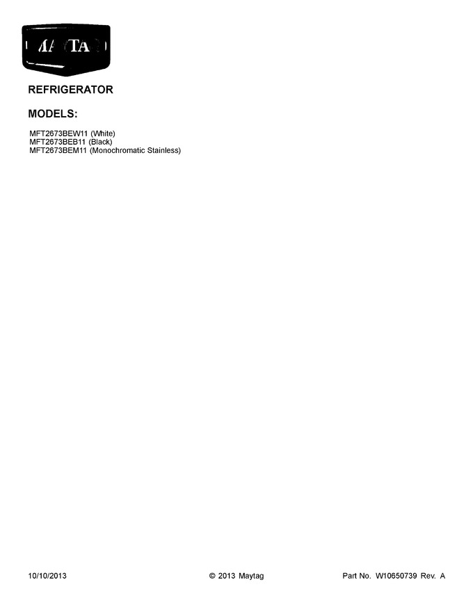 Diagram for MFT2673BEM11