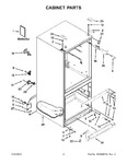 Diagram for 02 - Cabinet Parts