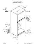 Diagram for 02 - Cabinet Parts