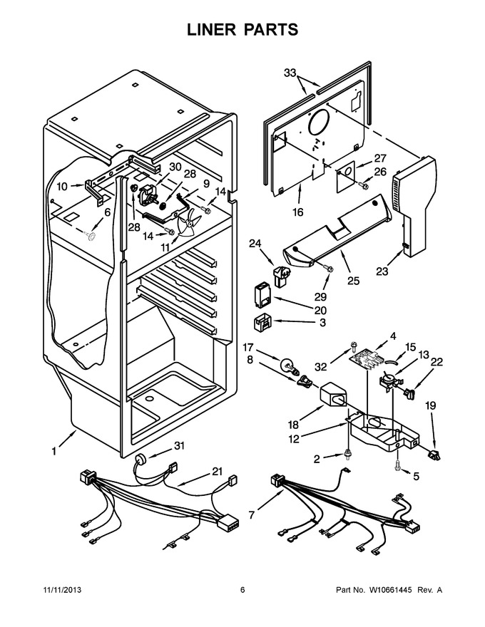 Diagram for A8RXCGFXW03