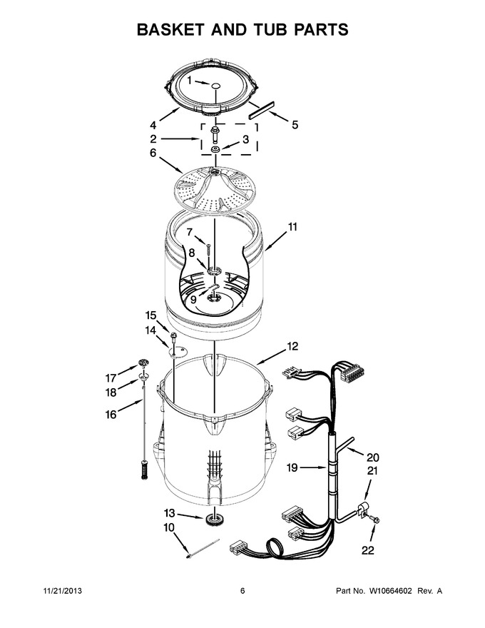 Diagram for 4KMVWC405BW0