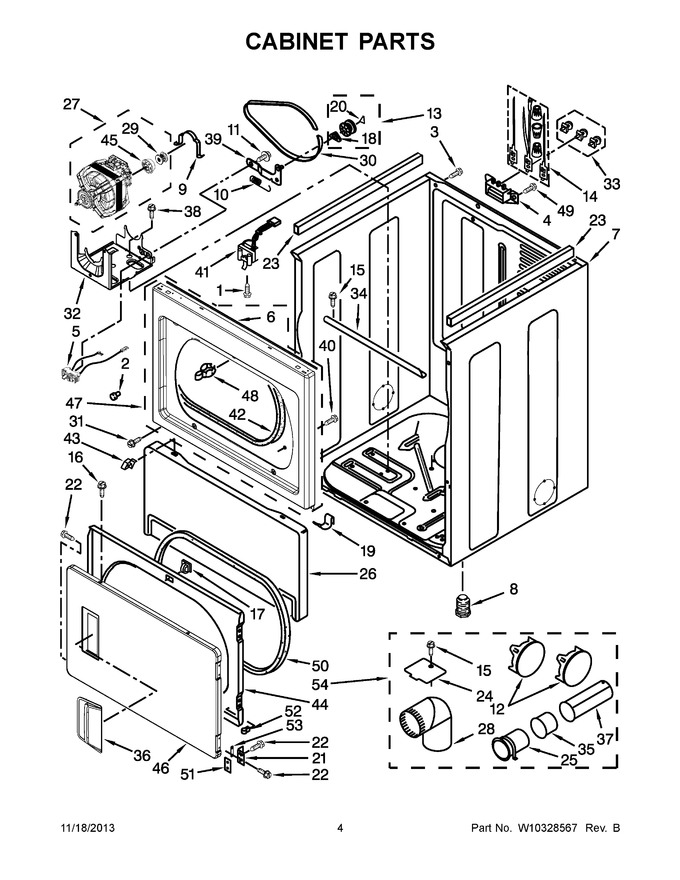 Diagram for MEDX550XW0