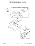 Diagram for 02 - Top And Console Parts