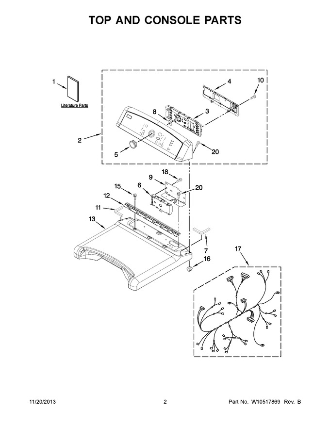 Diagram for MGDB850YW2