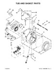 Diagram for 06 - Tub And Basket Parts