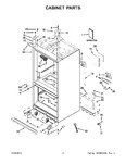 Diagram for 02 - Cabinet Parts