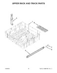 Diagram for 10 - Upper Rack And Track Parts