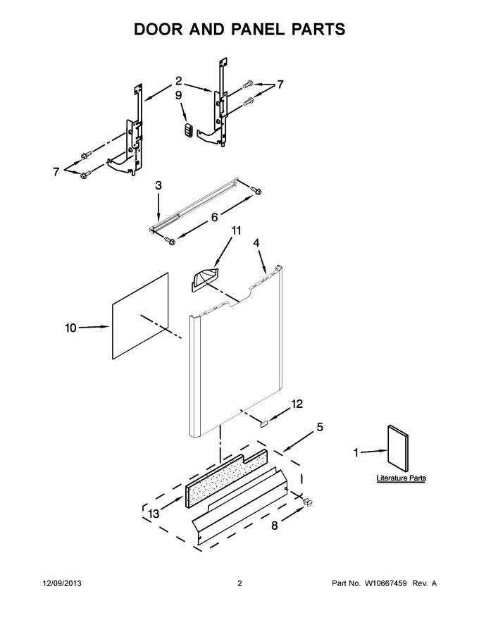 Diagram for MDB4709PAW4