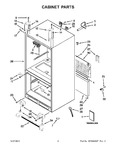 Diagram for 02 - Cabinet Parts