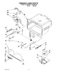 Diagram for 06 - Freezer Liner Parts