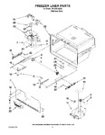 Diagram for 06 - Freezer Liner Parts