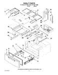 Diagram for 03 - Shelf Parts