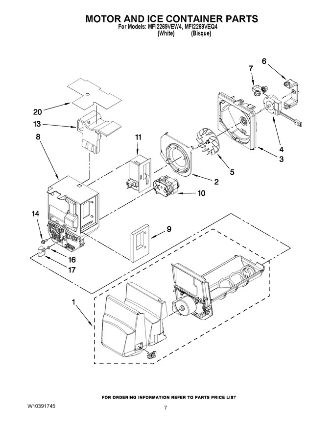 Diagram for MFI2269VEW4