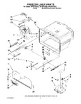 Diagram for 06 - Freezer Liner Parts