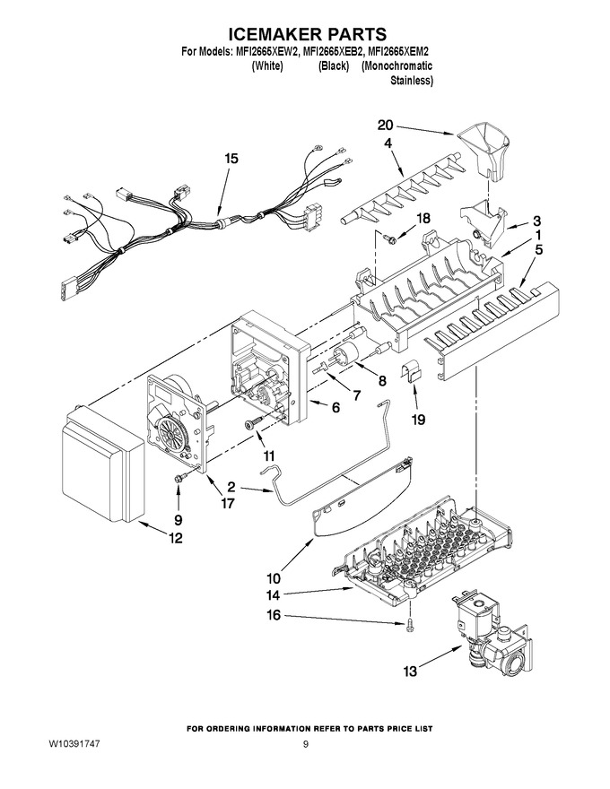 Diagram for MFI2665XEW2