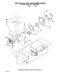 Diagram for 04 - Motor And Ice Container Parts