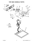 Diagram for 02 - Top And Console Parts