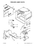 Diagram for 03 - Freezer Liner Parts