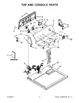 Diagram for 02 - Top And Console Parts