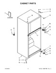 Diagram for 02 - Cabinet Parts