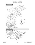 Diagram for 08 - Shelf Parts