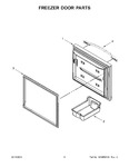 Diagram for 04 - Freezer Door Parts