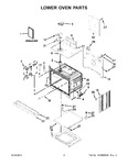 Diagram for 02 - Lower Oven Parts