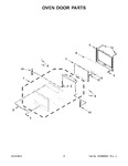 Diagram for 03 - Oven Door Parts