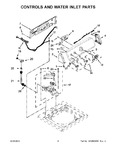 Diagram for 03 - Controls And Water Inlet Parts