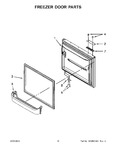 Diagram for 06 - Freezer Door Parts