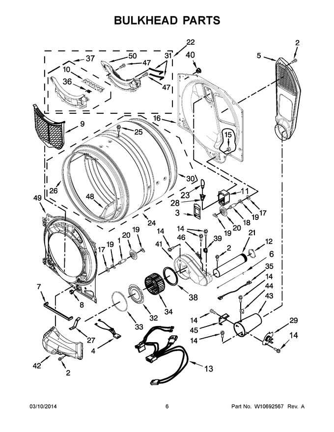 Diagram for MGD4100DW0