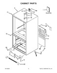 Diagram for 02 - Cabinet Parts