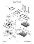 Diagram for 08 - Shelf Parts