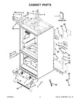 Diagram for 02 - Cabinet Parts