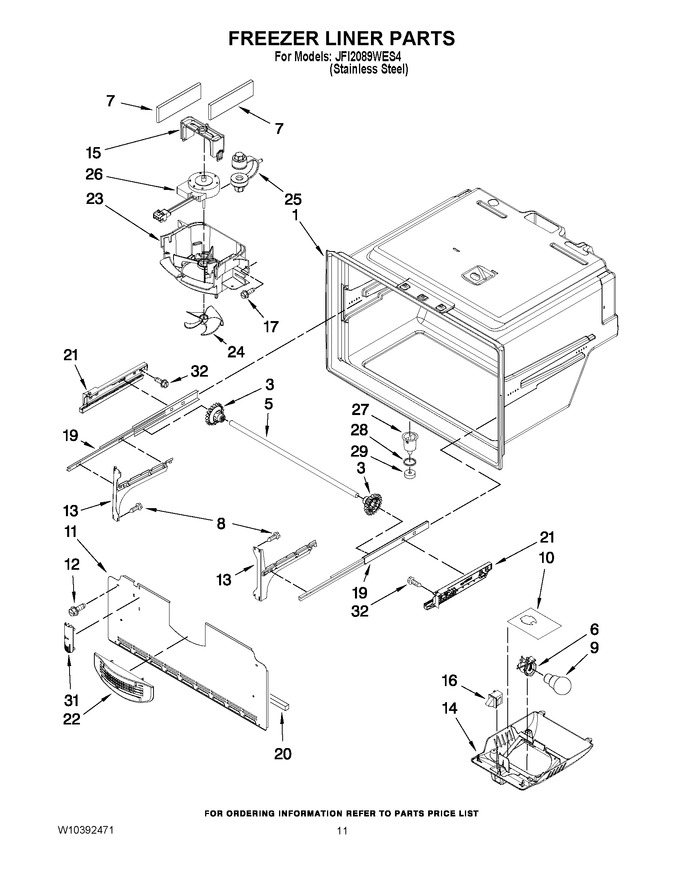 Diagram for JFI2089WES4