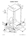 Diagram for 02 - Cabinet Parts