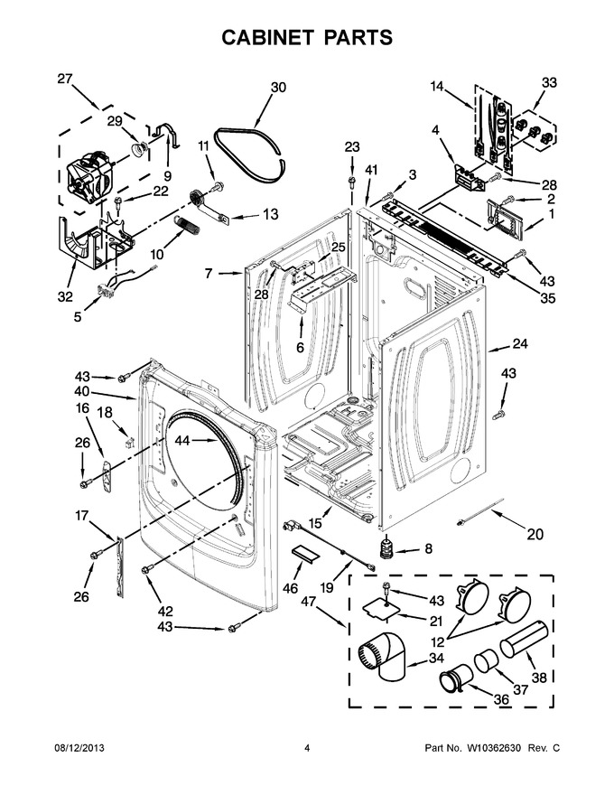 Diagram for MED7000XW0