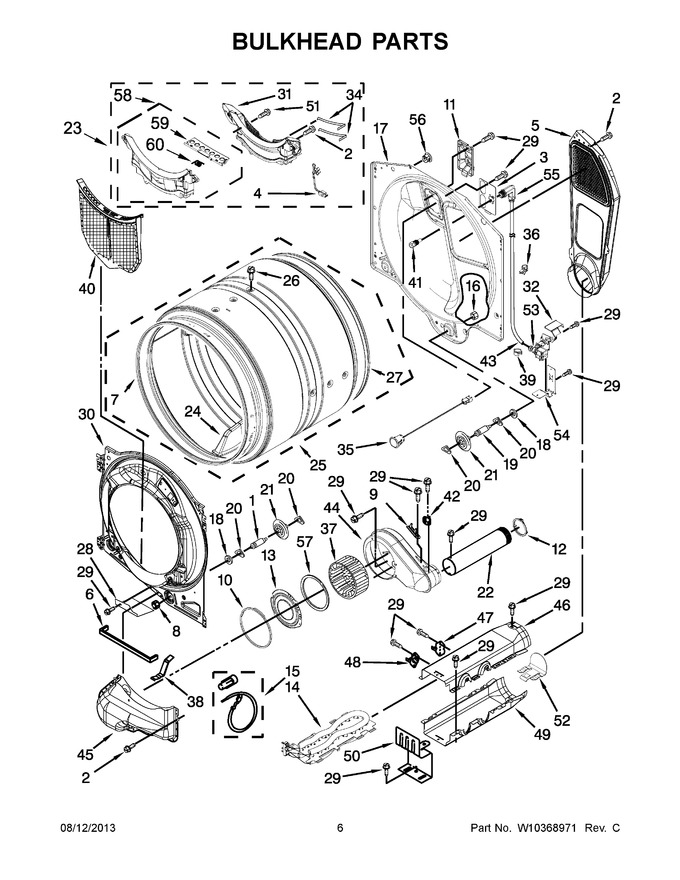 Diagram for YMED7000XR0