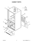 Diagram for 02 - Cabinet Parts