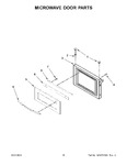 Diagram for 09 - Microwave Door Parts