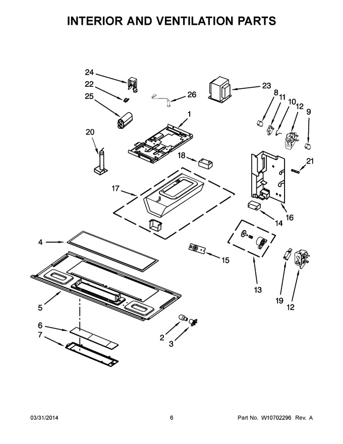 Diagram for MMV4203WW3