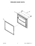 Diagram for 04 - Freezer Door Parts