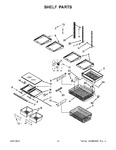 Diagram for 08 - Shelf Parts