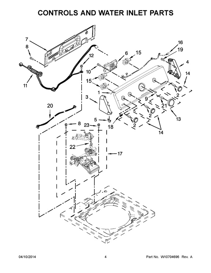 Diagram for MVWC200BW1